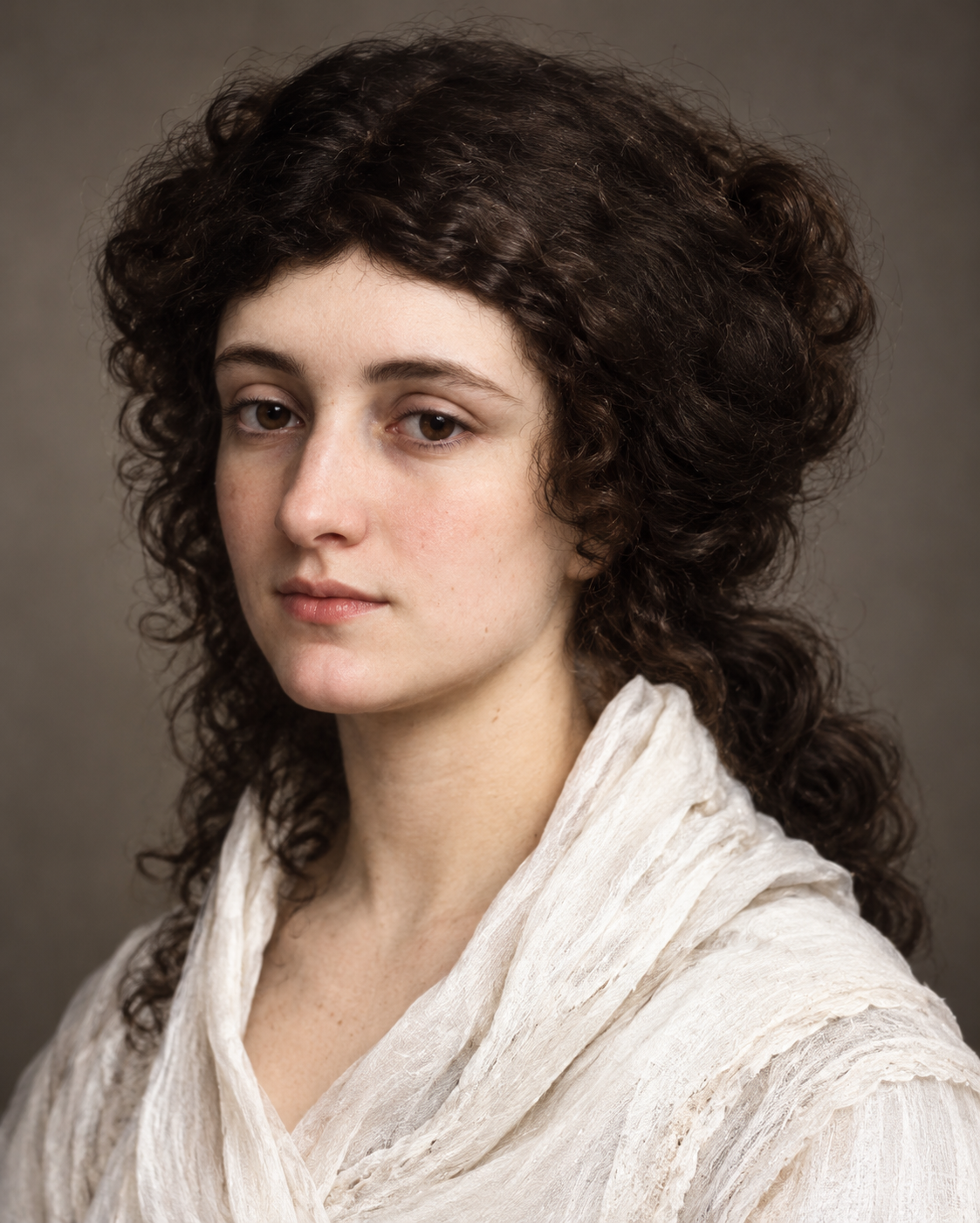 Ricostruzione fotografica di Louise-Félicité de Kéralio