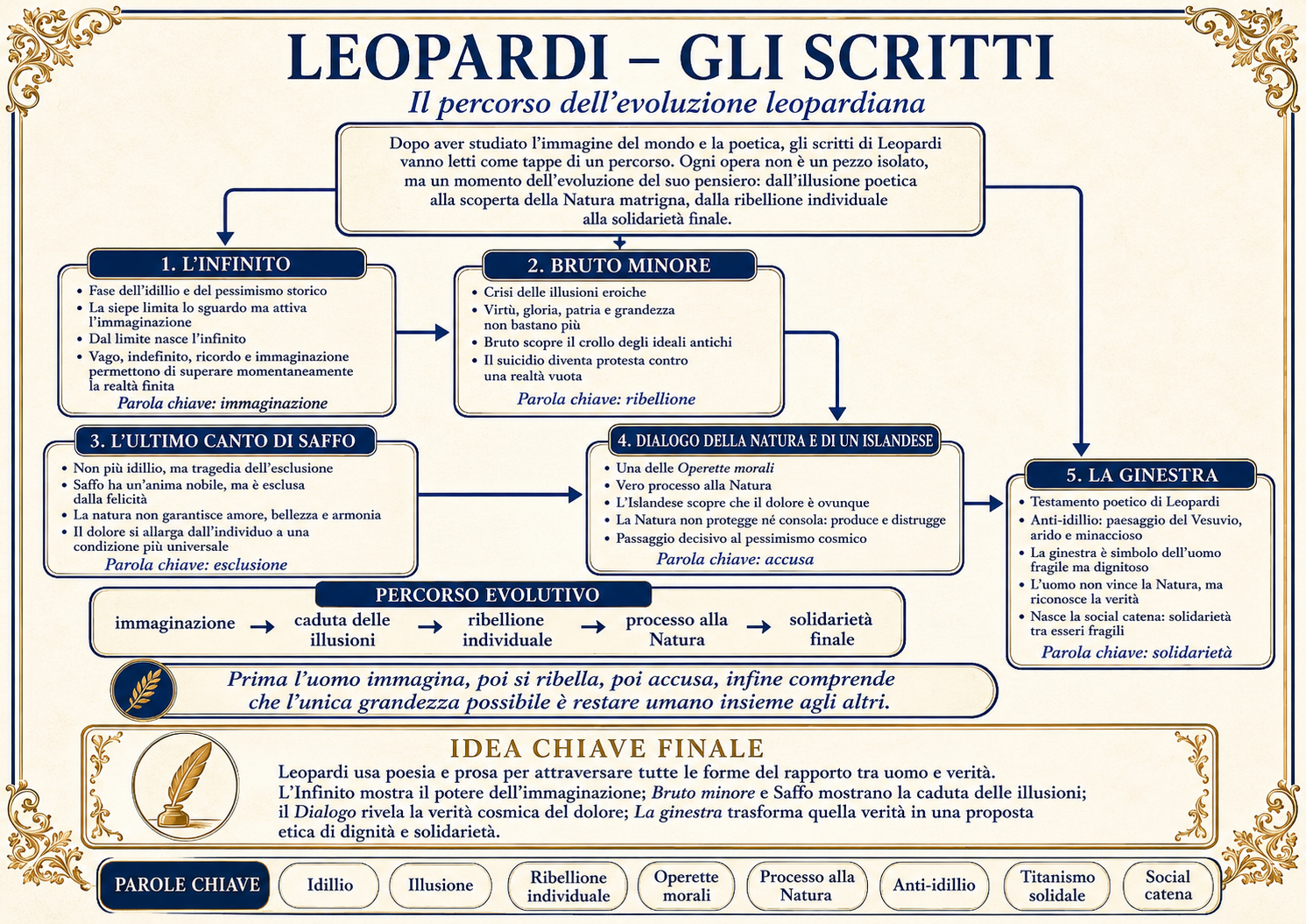 Mappa: Gli scritti